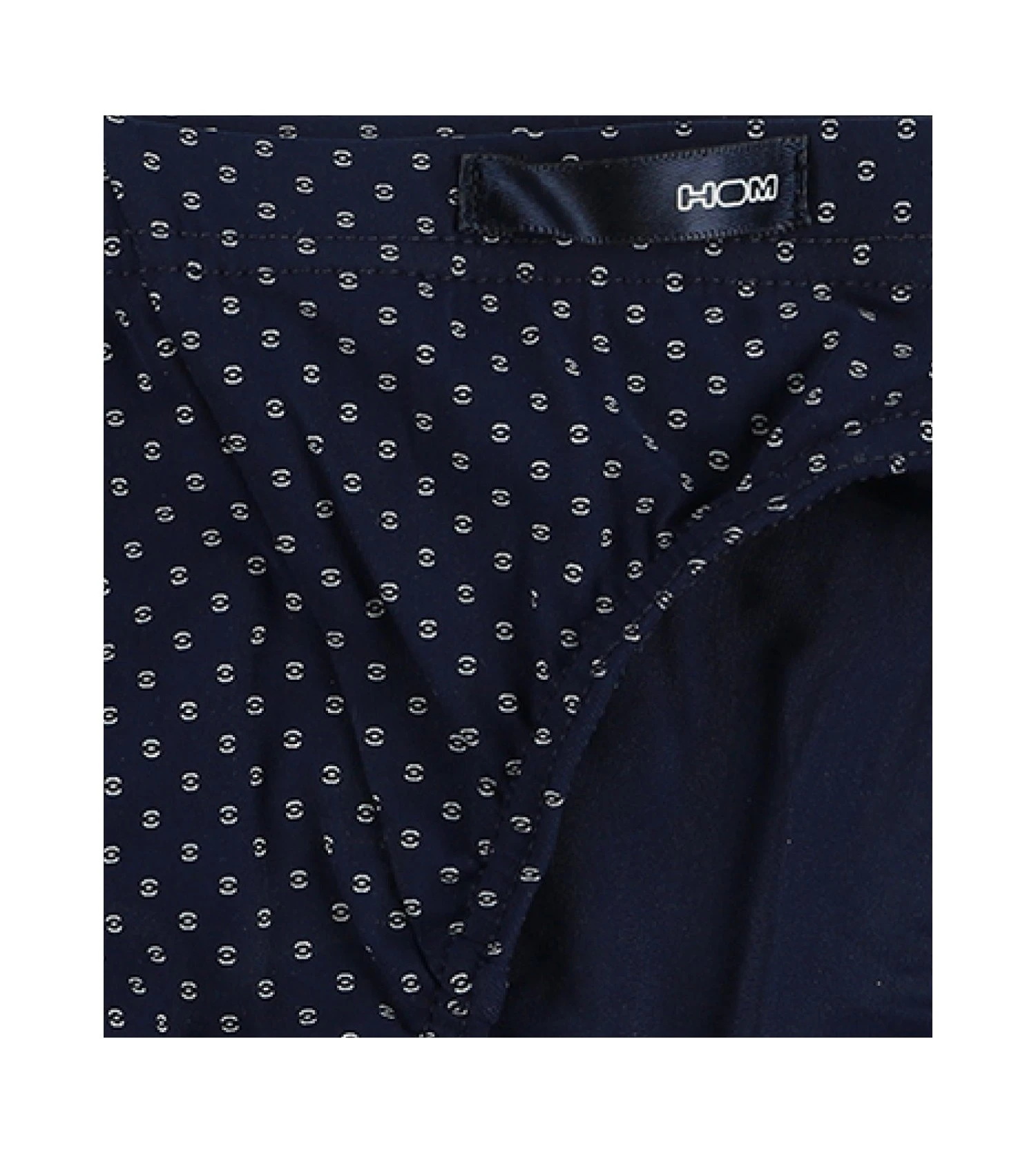 Hom Slip Microfibre Motif Cravate Max MARINE OORA 2 Hom Slip Microfibre Motif Cravate Max MARINE OORA – Image 2