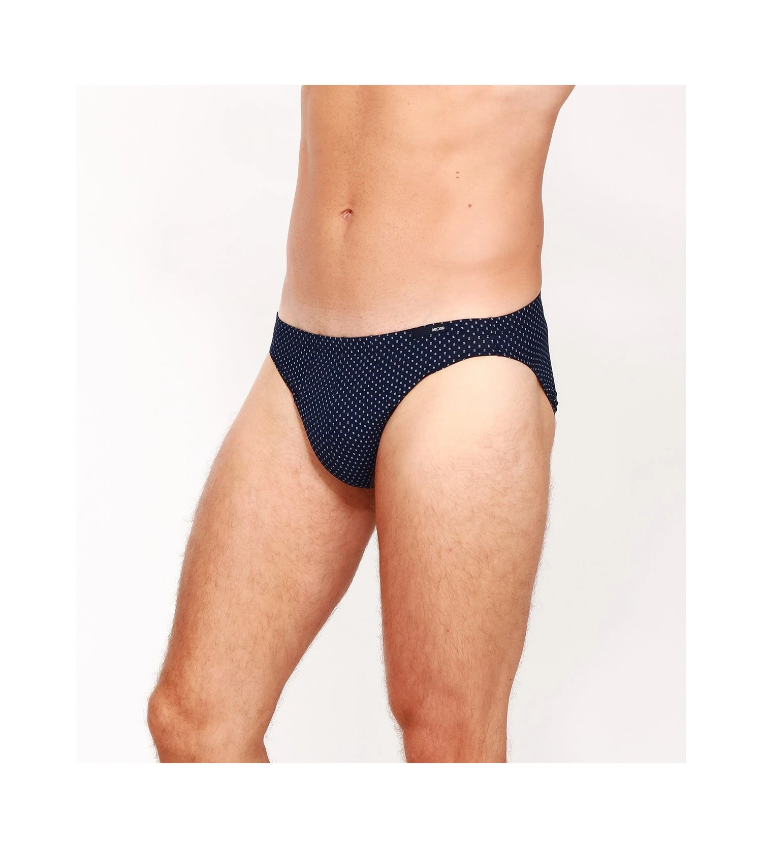 Hom Slip Microfibre Motif Cravate Max MARINE OORA 4 Hom Slip Microfibre Motif Cravate Max MARINE OORA – Image 4