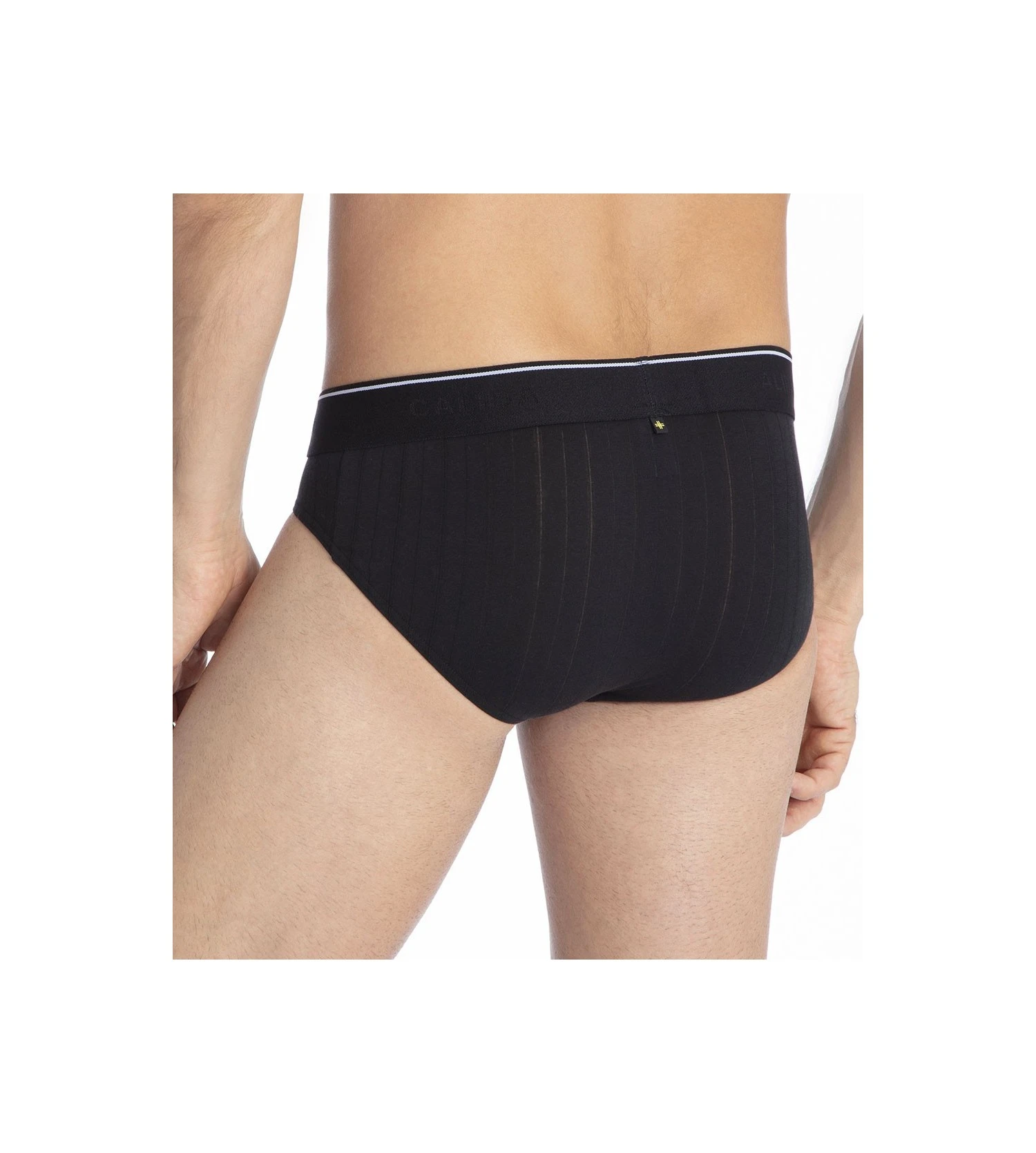 Calida Slip Mini Pour Homme Pure & Style NOIR 2 Calida Slip Mini Pour Homme Pure & Style NOIR – Image 2