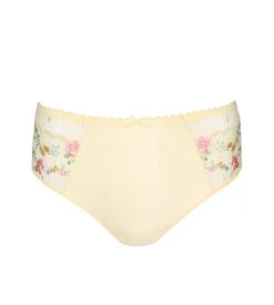 Sousvêtement Magasin 43 PRIMA DONNA Slip Taille Haute Gainant Brodé Sedaine French Vanilla