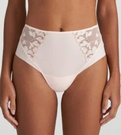 Slip Taille Haute Leda Glossy Pink Marie Jo -Sousvêtement Magasin slip taille haute leda glossy pink 3