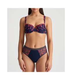 MARIE JO Slip Taille Haute Nathy Water Blue 11 MARIE JO Slip Taille Haute Nathy Water Blue -Sousvêtement Magasin slip taille haute nathy water blue 4