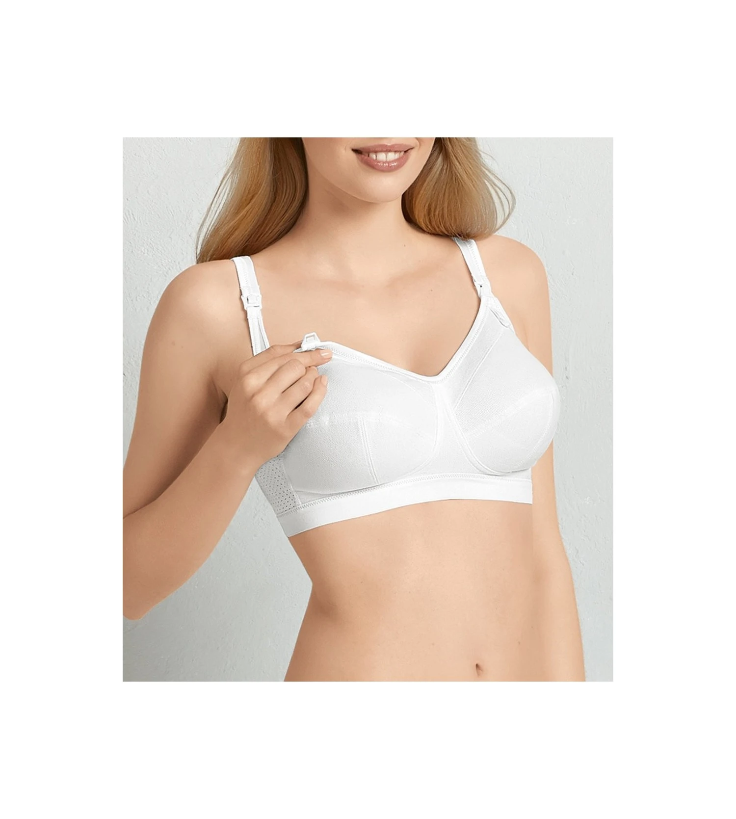 ANITA Soutien-gorge Allaitement En Coton BLANC 3 ANITA Soutien-gorge Allaitement En Coton BLANC – Image 3
