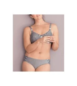 ANITA Soutien-gorge Allaitement Polka Dot TAUPE -Sousvêtement Magasin soutien gorge allaitement polka dot taupe 1