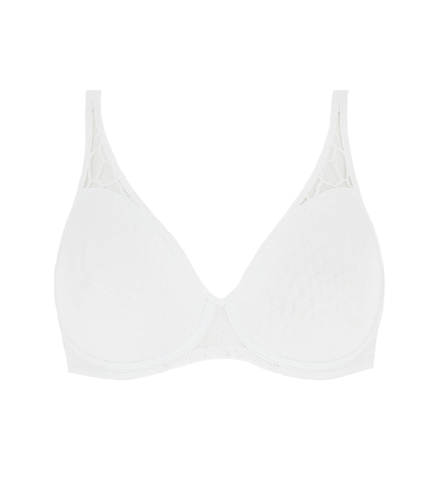 Wacoal Soutien-gorge Armatures Sans Coutures Lisse BLANC 1 Wacoal Soutien-gorge Armatures Sans Coutures Lisse BLANC
