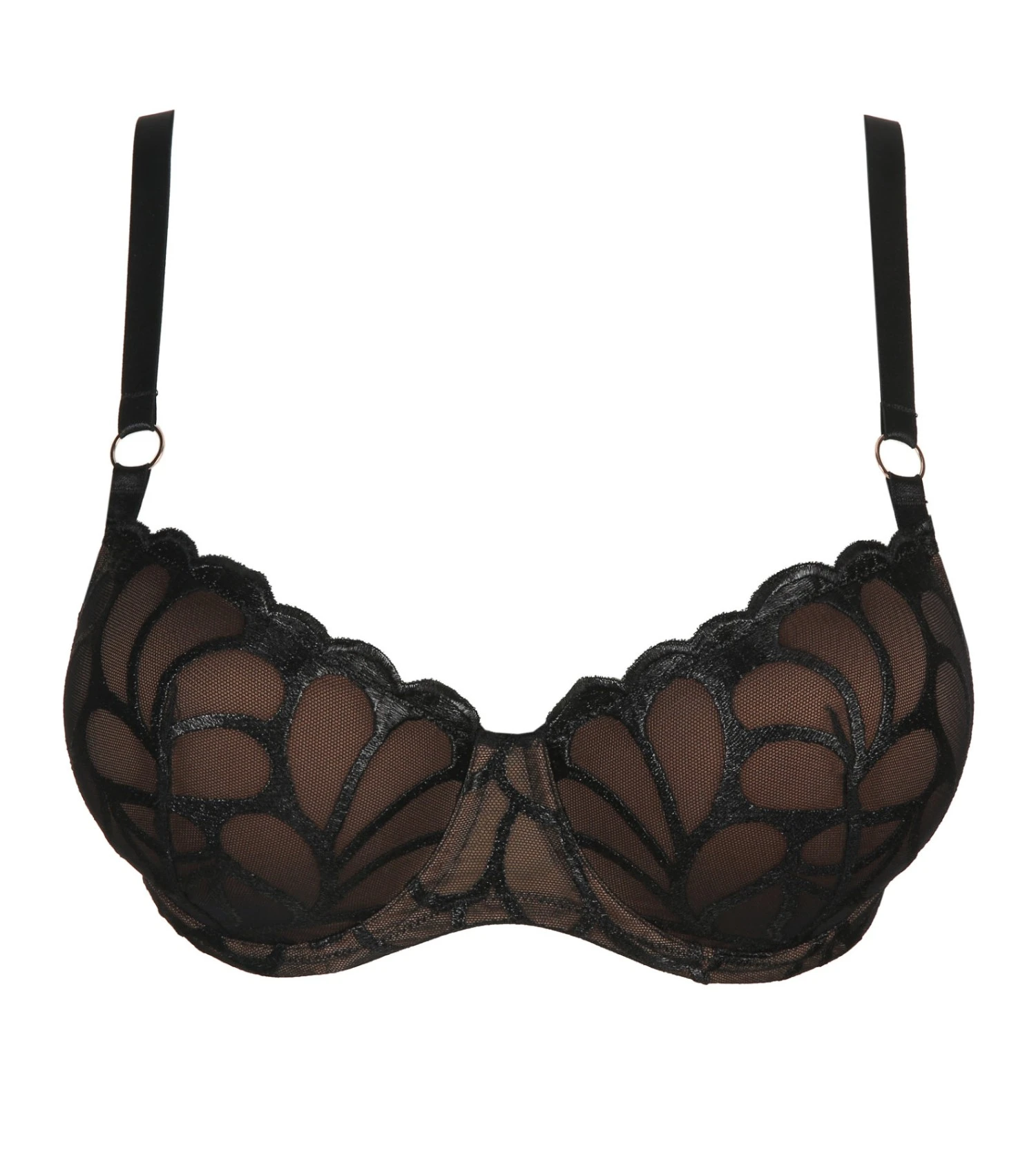 Soutien-gorge Balconnet Aprodisia Noir 2 Soutien-gorge Balconnet Aprodisia Noir – Image 2