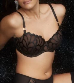 Soutien-gorge Balconnet Aprodisia Noir 8 Soutien-gorge Balconnet Aprodisia Noir -Sousvêtement Magasin soutien gorge balconnet aprodisia noir 2