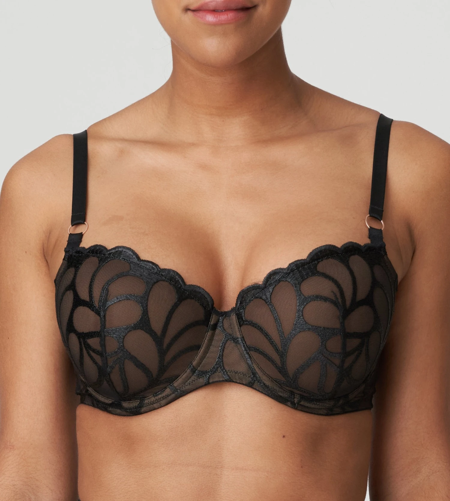 Soutien-gorge Balconnet Aprodisia Noir 4 Soutien-gorge Balconnet Aprodisia Noir – Image 4