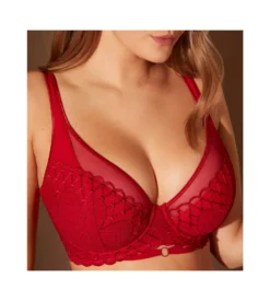 PRIMA DONNA Soutien-gorge Balconnet Plunge Vya Strawberry Kiss