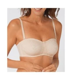 Triumph Soutien-gorge Bandeau Grande Taille Amourette Charm Creamy Dream 10 Triumph Soutien-gorge Bandeau Grande Taille Amourette Charm Creamy Dream -Sousvêtement Magasin soutien gorge bandeau grande taille 6720 creamy dream 2