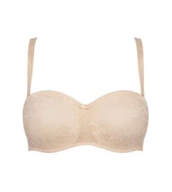 Triumph Soutien-gorge Bandeau Grande Taille Amourette Charm Creamy Dream