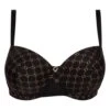 Soutien-gorge Coque Profond Bijou Du Jour Noir Bijou