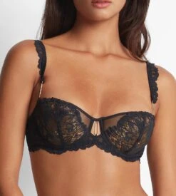 Aubade Soutien-gorge Corbeille Flowermania Noir 7 Aubade Soutien-gorge Corbeille Flowermania Noir -Sousvêtement Magasin soutien gorge corbeille flowermania noir 2