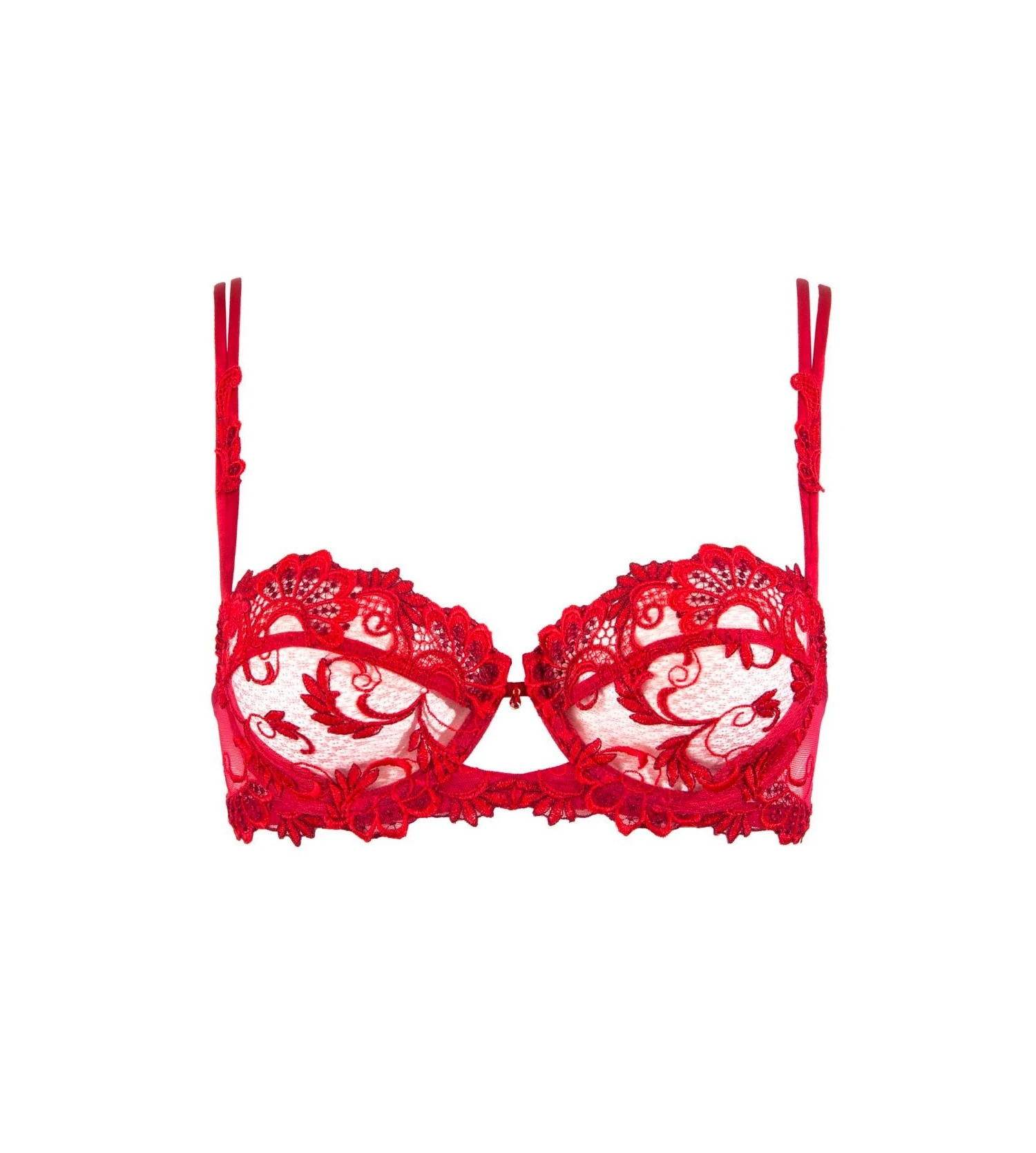Soutien-gorge Corbeille Dressing Floral ROUGE 2 Soutien-gorge Corbeille Dressing Floral ROUGE – Image 2