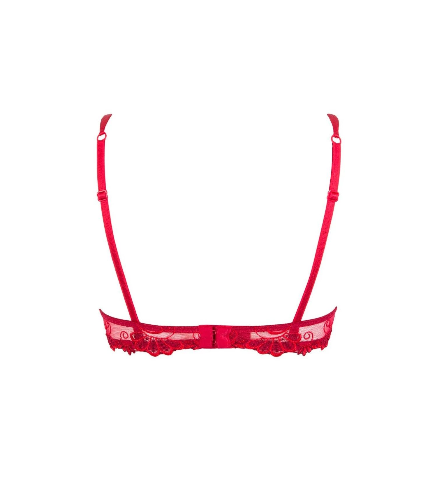 Soutien-gorge Corbeille Dressing Floral ROUGE 4 Soutien-gorge Corbeille Dressing Floral ROUGE – Image 4