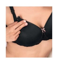ANITA Soutien-gorge D'allaitement Facile Miss Lovely Noir -Sousvêtement Magasin soutien gorge d allaitement facile 001 noir 3