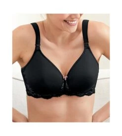 ANITA Soutien-gorge D'allaitement Facile Miss Lovely Noir -Sousvêtement Magasin soutien gorge d allaitement facile 001 noir 6