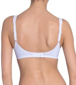 Soutien-gorge Triumph Élasti Cross + Cotton Blanc -Sousvêtement Magasin soutien gorge elasti cross cotton blanc 03 2