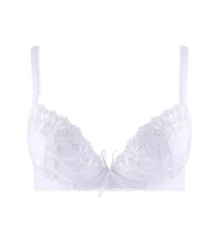 Aubade Soutien-gorge Push-up Plunge BAHIA & MOI BLANC