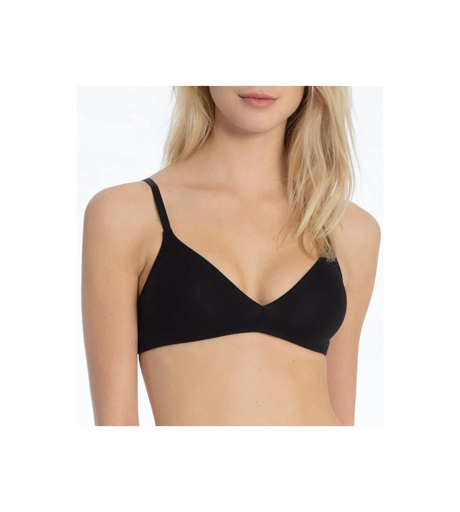 Calida Soutien-gorge Sans Armatures Comfort Noir 1 Calida Soutien-gorge Sans Armatures Comfort Noir