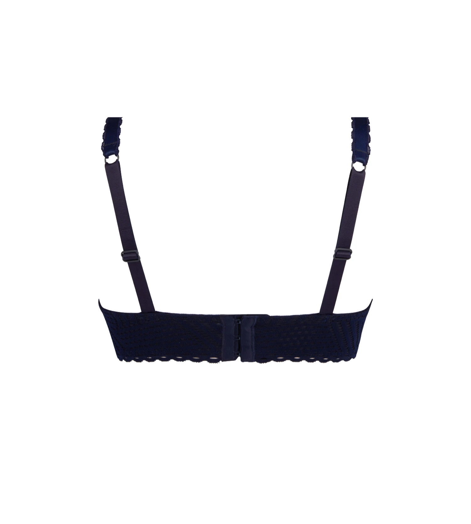 Tressage Graphique - Soutien-gorge Sans Armatures (D, E) Tressage Marine 1 Tressage Graphique - Soutien-gorge Sans Armatures (D, E) Tressage Marine