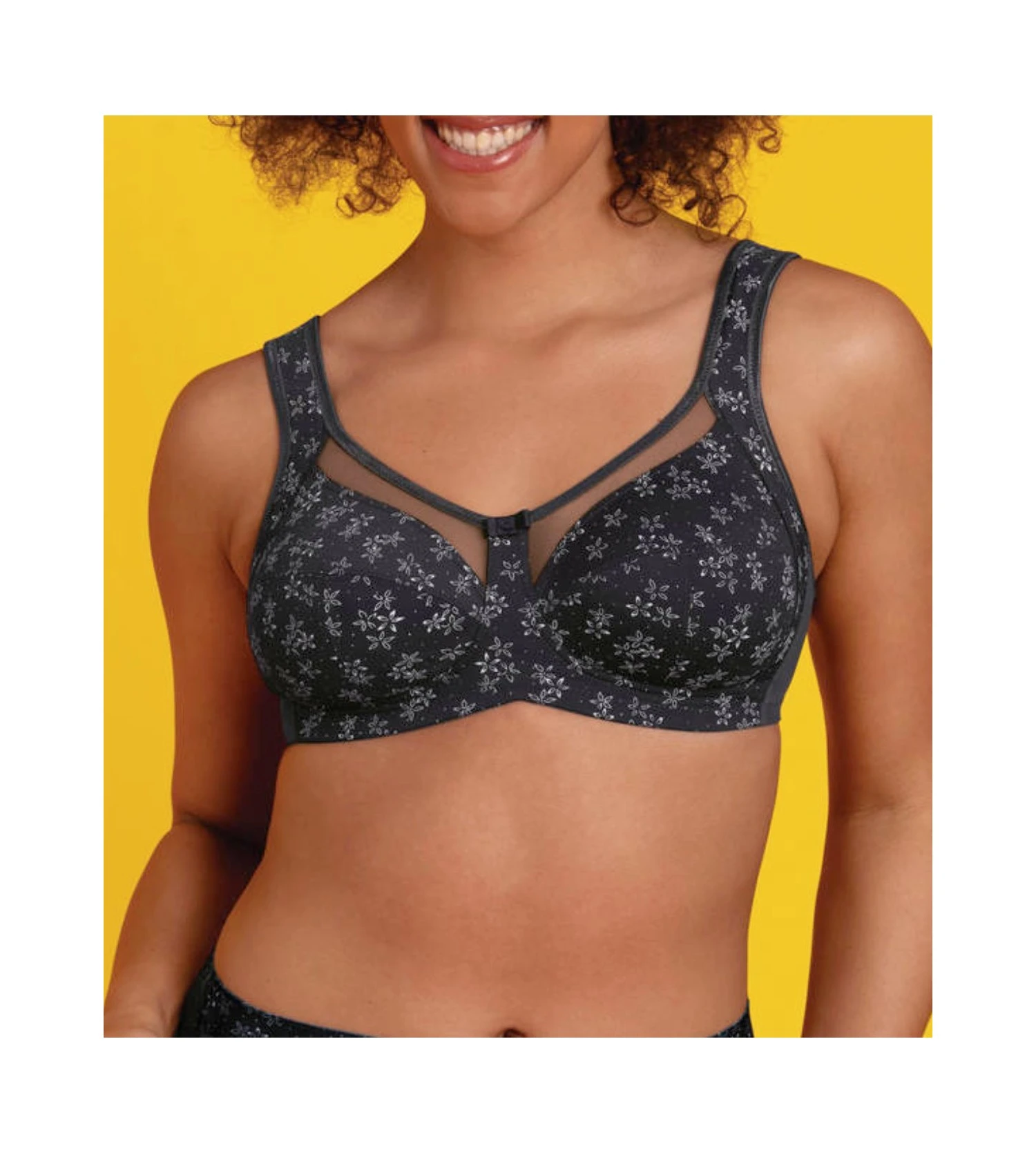 ANITA Soutien-gorge Top Comfort Clara Art ANTHRACITE 5 ANITA Soutien-gorge Top Comfort Clara Art ANTHRACITE – Image 5