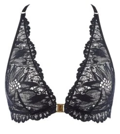 Aubade Soutien-gorge Bralette Sans Armatures Flowermania Noir