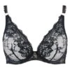 Aubade Soutien-gorge Triangle Plunge Night Bird Black Queen