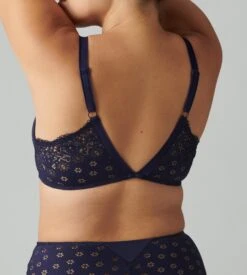 Simone Perele Soutien-gorge Triangle Sans Armatures Aimée Minuit -Sousvêtement Magasin soutien gorge triangle sans armatures aimee minuit 2