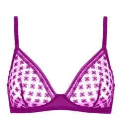 Simone Perele Soutien-gorge Triangle Sans Armatures Hortense Bougainvillier