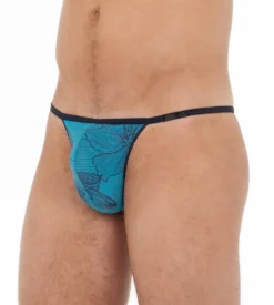 String Homme Fano Plume Blue Print