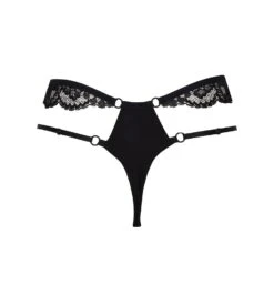 String Fantaisie Glamour Couture 0005 Noir -Sousvêtement Magasin string fantaisie glamour couture 0005 noir 1