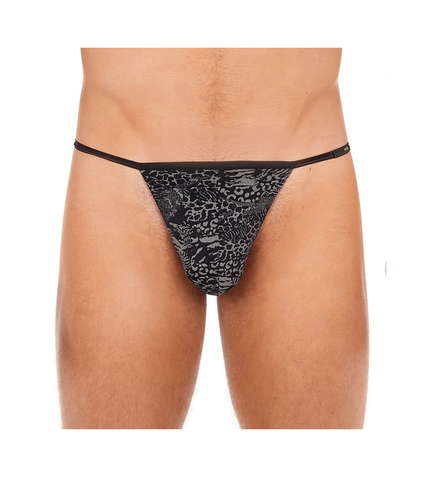 String Homme Nairobi Black Print 2 String Homme Nairobi Black Print – Image 2