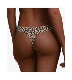 Chantelle String Imprimé Softstretch Leopard Nude -Sousvêtement Magasin string imprime softstretch 0oz leopard nude 3