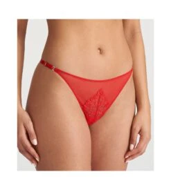 MARIE JO String Sensuel Brodé Danae ROUGE 9 MARIE JO String Sensuel Brodé Danae ROUGE -Sousvêtement Magasin string sensuel brode danae rouge 3