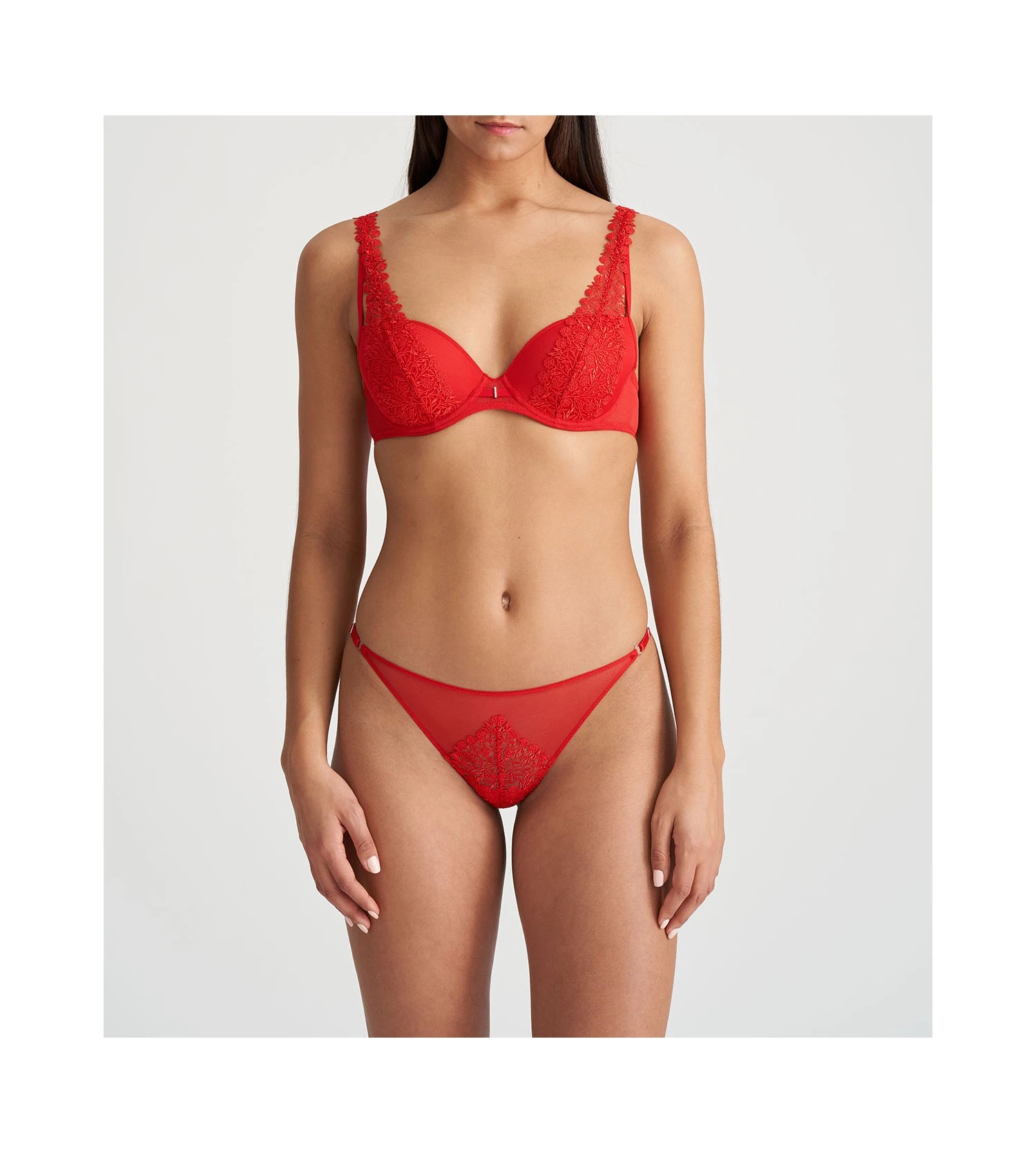 MARIE JO String Sensuel Brodé Danae ROUGE 6 MARIE JO String Sensuel Brodé Danae ROUGE – Image 6
