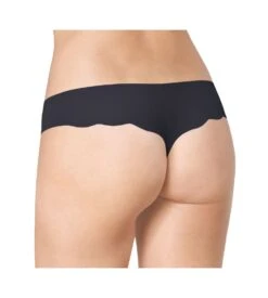 String Sloggi ZERO Modal Femme NOIR