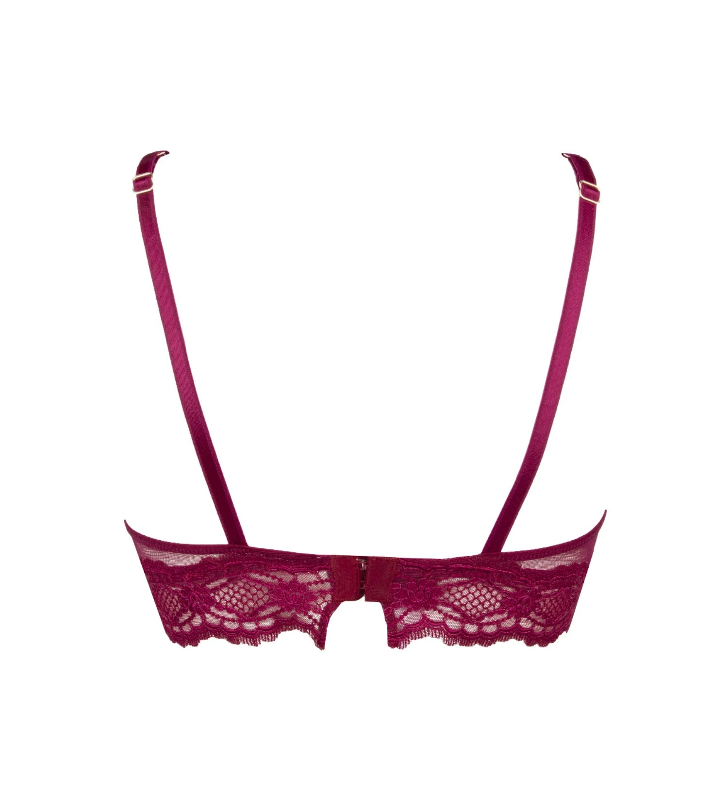 Sublime En Dentelle - Soutien-gorge Sans Armatures Fuchsia Sublime 2 Sublime En Dentelle - Soutien-gorge Sans Armatures Fuchsia Sublime – Image 2