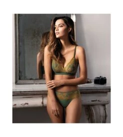 Wacoal Tanga Avec Dentelle Florilège Peridot -Sousvêtement Magasin tanga avec dentelle florilege peridot 7