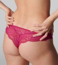 Simone Perele Tanga Exotica Framboise 364 8 Simone Perele Tanga Exotica Framboise 364 -Sousvêtement Magasin tanga exotica framboise 364 2