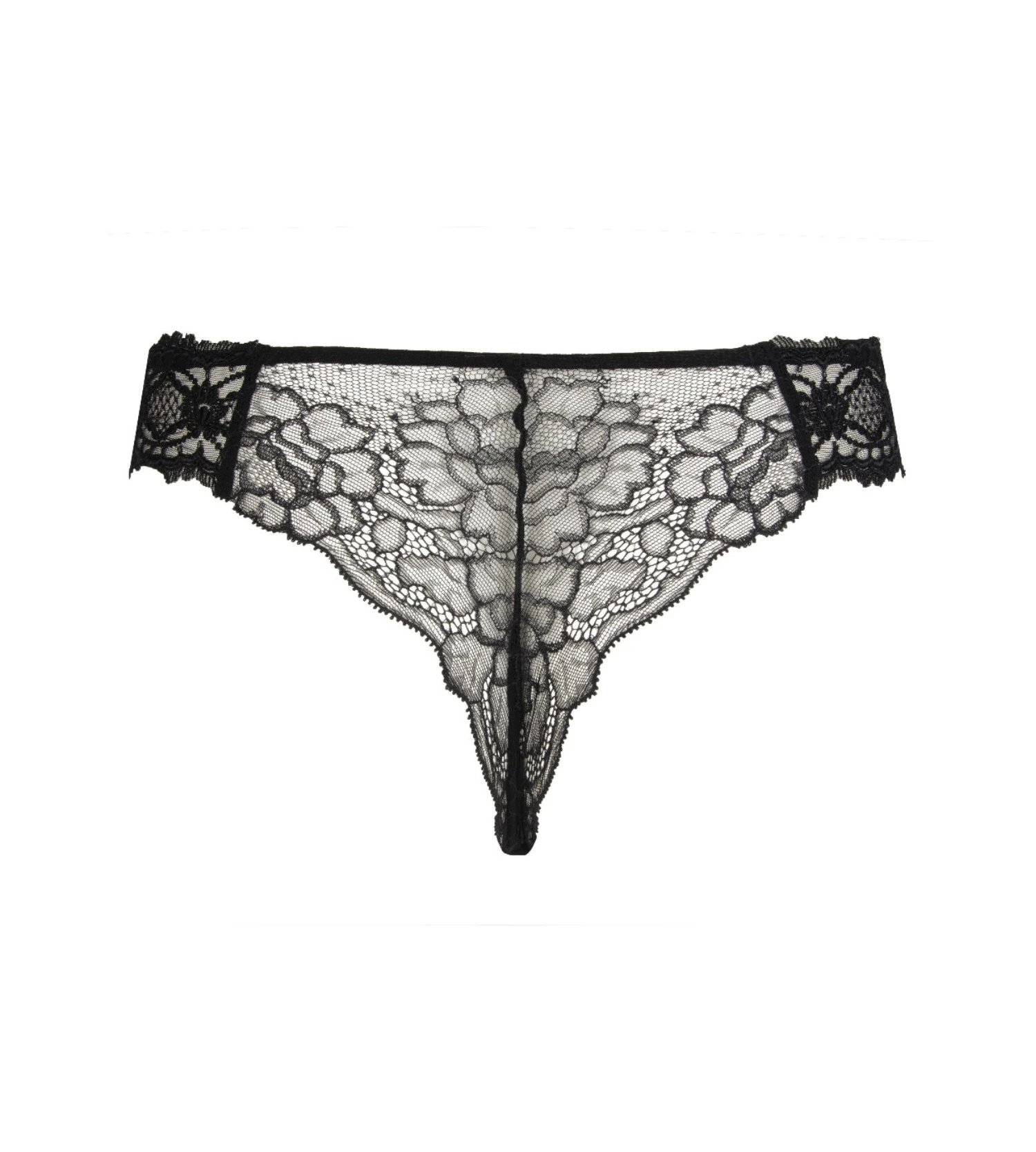 Tanga Sublime En Dentelle 0005 Noir 2 Tanga Sublime En Dentelle 0005 Noir – Image 2